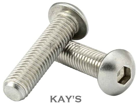 stainless steel button head bolts